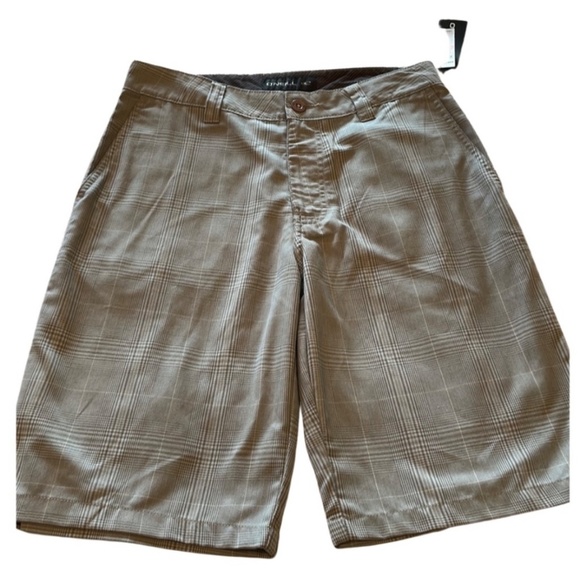 O’Neill Paramount 2 Gray Tweed Print 10” Shorts Size 28 - Picture 6 of 8